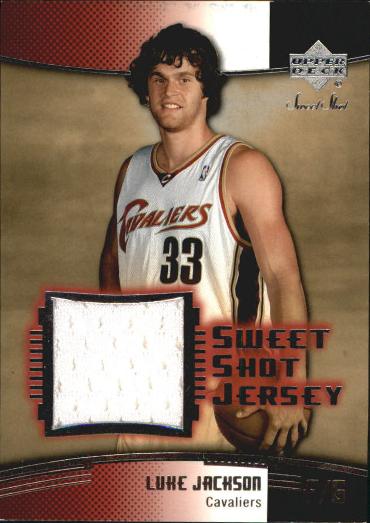 2004-05 Sweet Shot Jerseys #LU Luke Jackson