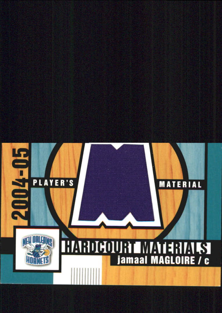 2004-05 Upper Deck Hardcourt Materials #JM Jamaal Magloire