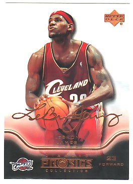 upper deck 2004 lebron james