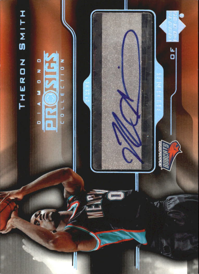 2004-05 Upper Deck Pro Sigs Pro Signs #TS Theron Smith
