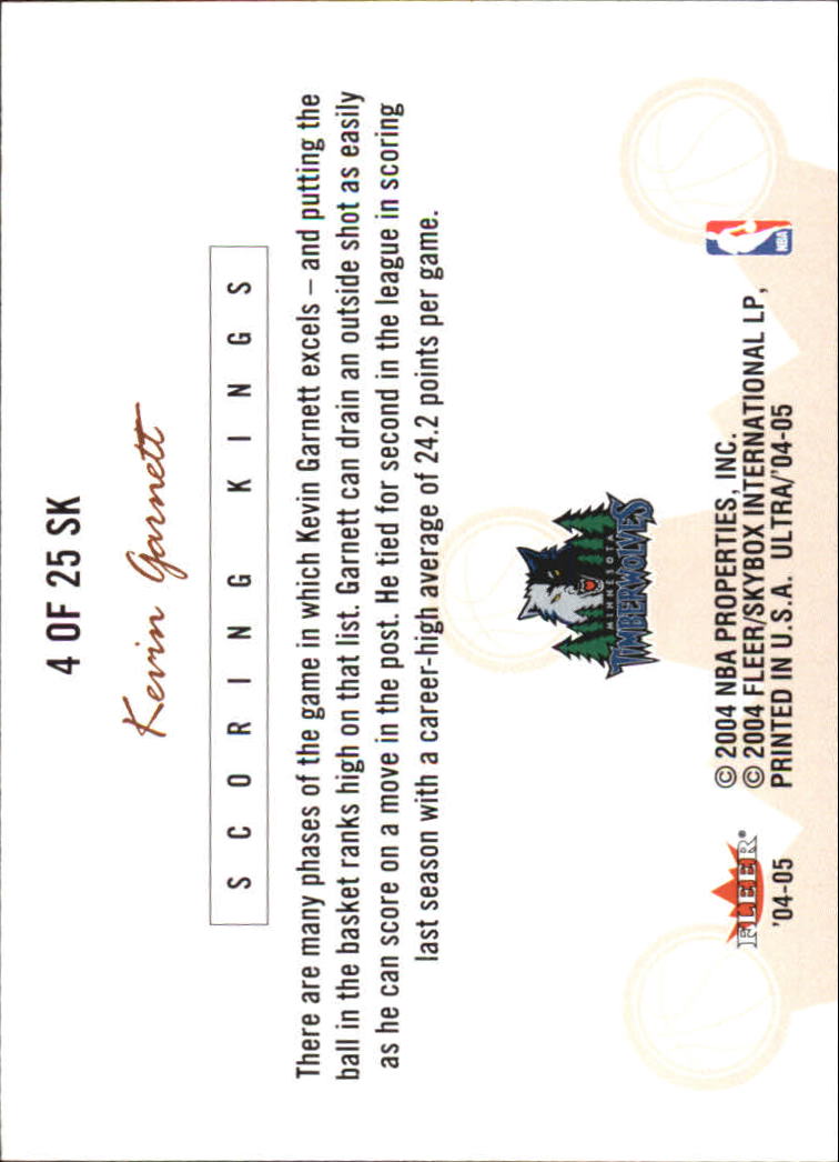 2004-05 Ultra Scoring Kings YOU PICK basketball - Picture 7 of 47