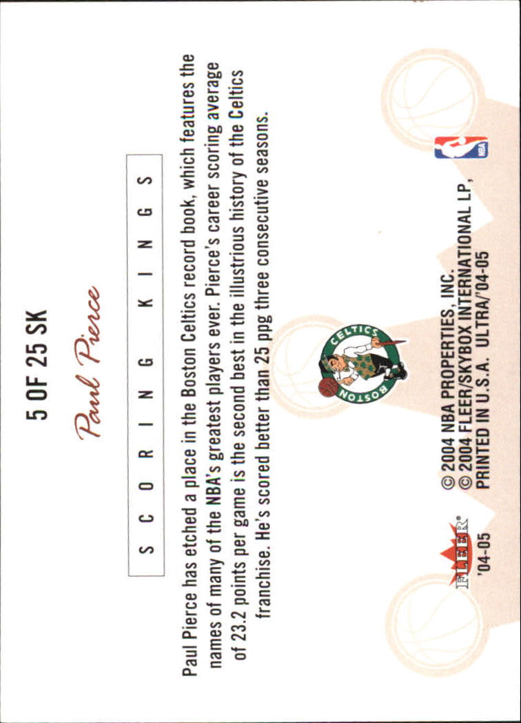 2004-05 Ultra Scoring Kings YOU PICK basketball - Picture 9 of 47