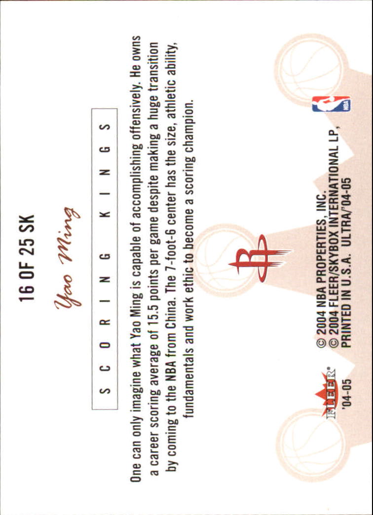 2004-05 Ultra Scoring Kings YOU PICK basketball - Picture 31 of 47