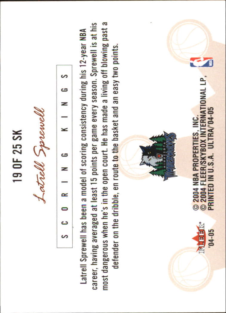 2004-05 Ultra Scoring Kings YOU PICK basketball - Picture 37 of 47