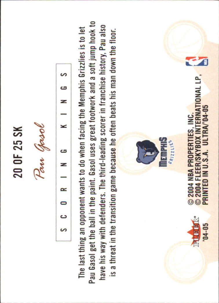 2004-05 Ultra Scoring Kings YOU PICK basketball - Picture 39 of 47