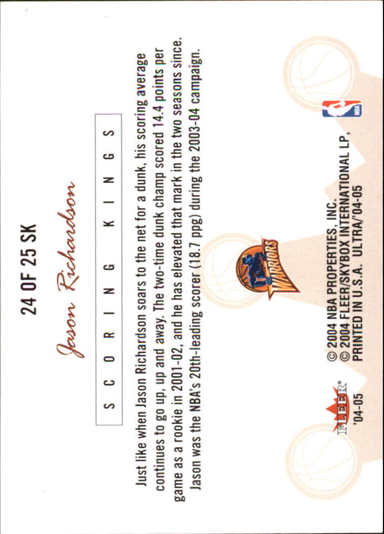 2004-05 Ultra Scoring Kings YOU PICK basketball - Picture 45 of 47