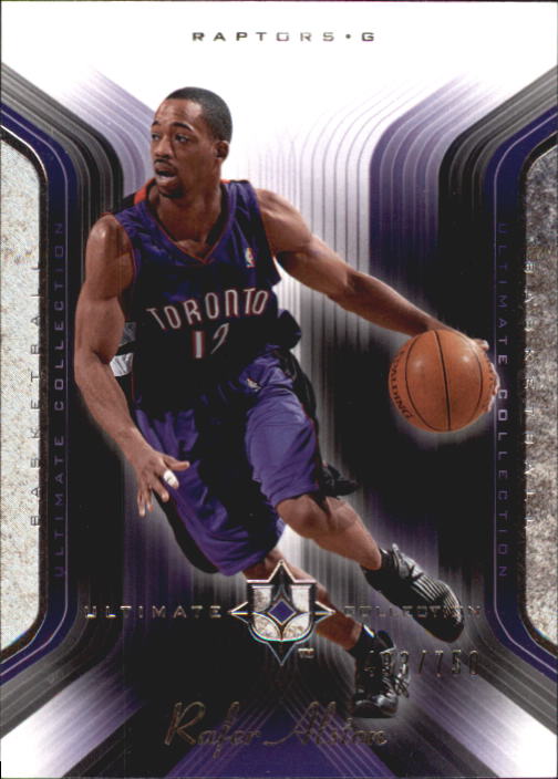 2004-05 Ultimate Collection #105 Rafer Alston