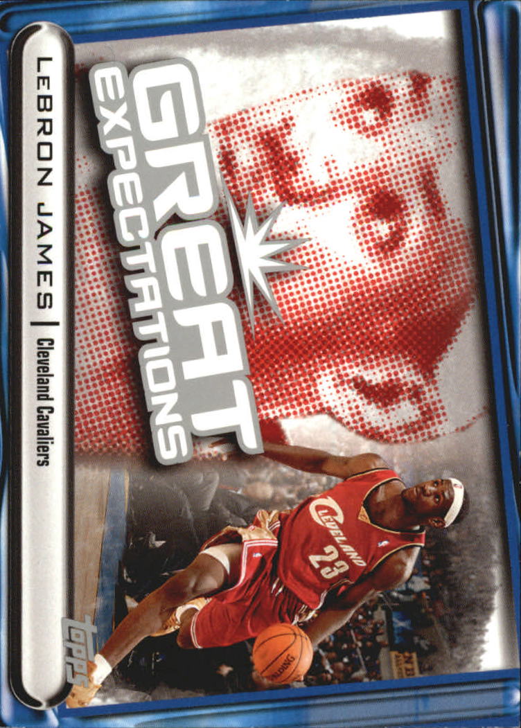 2004-05 Topps Great Expectations #LJ LeBron James