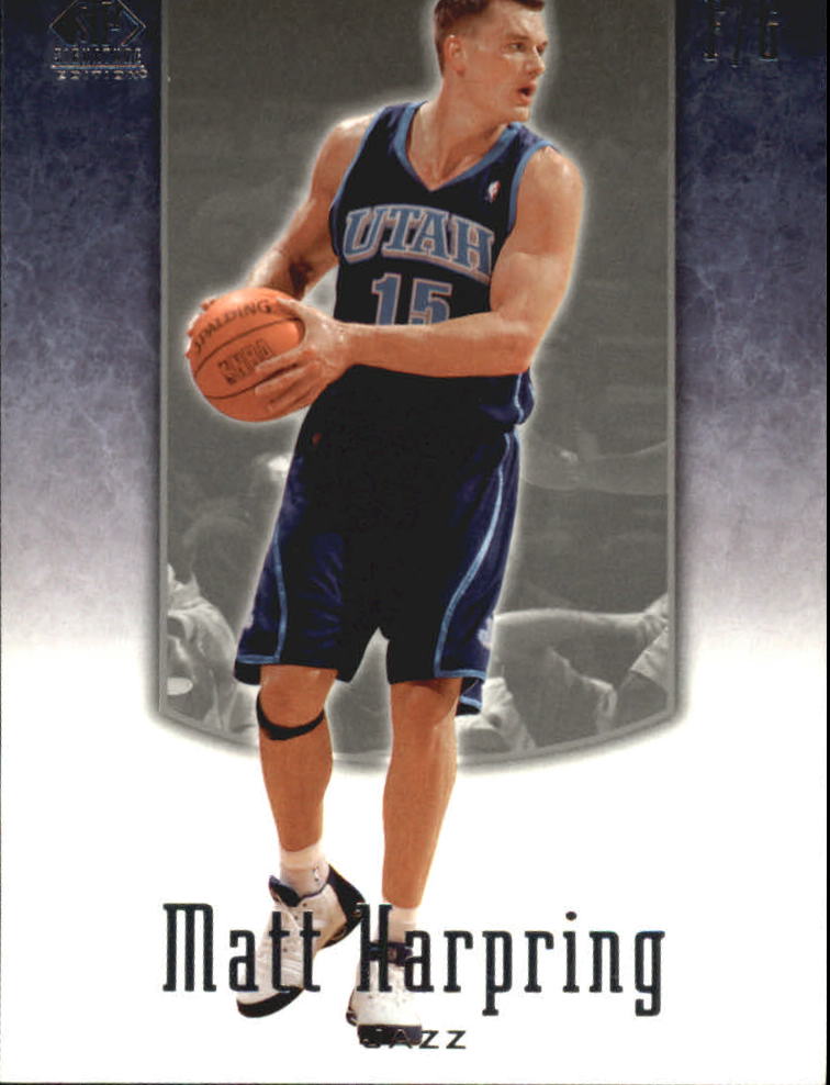 2004-05 SP Signature Edition #96 Matt Harpring
