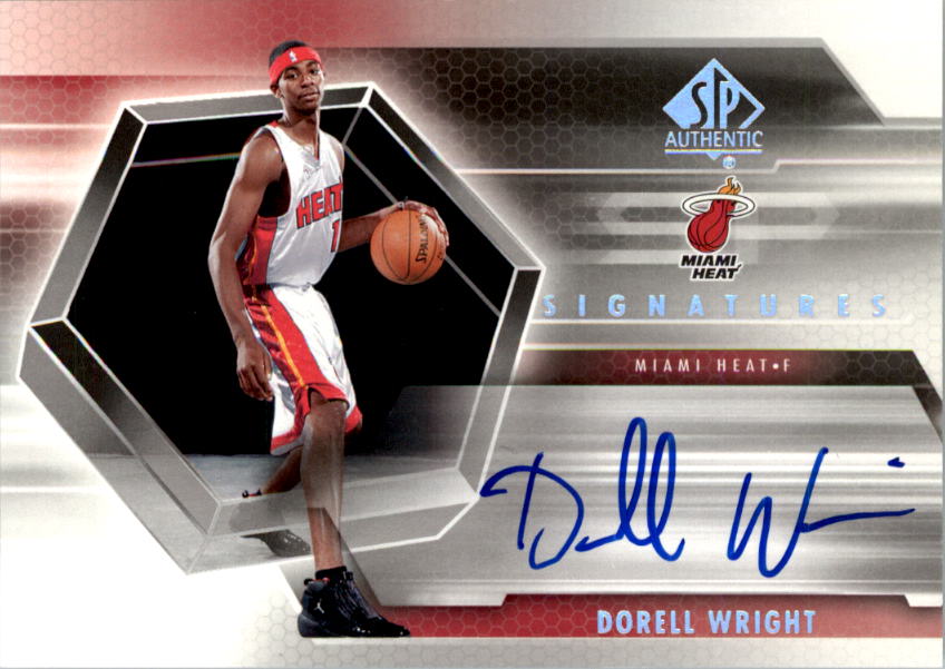2004-05 SP Authentic Signatures #DW Dorell Wright