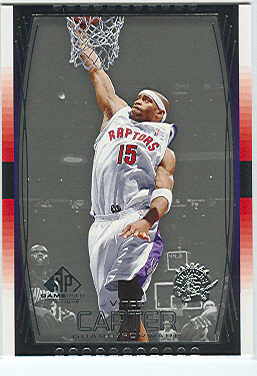 2004-05 SP Game Used #56 Vince Carter