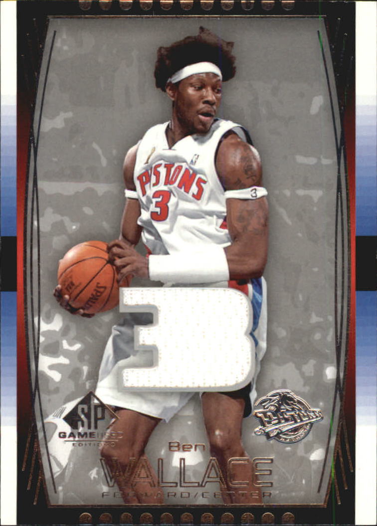 2004-05 SP Game Used #68 Ben Wallace JSY
