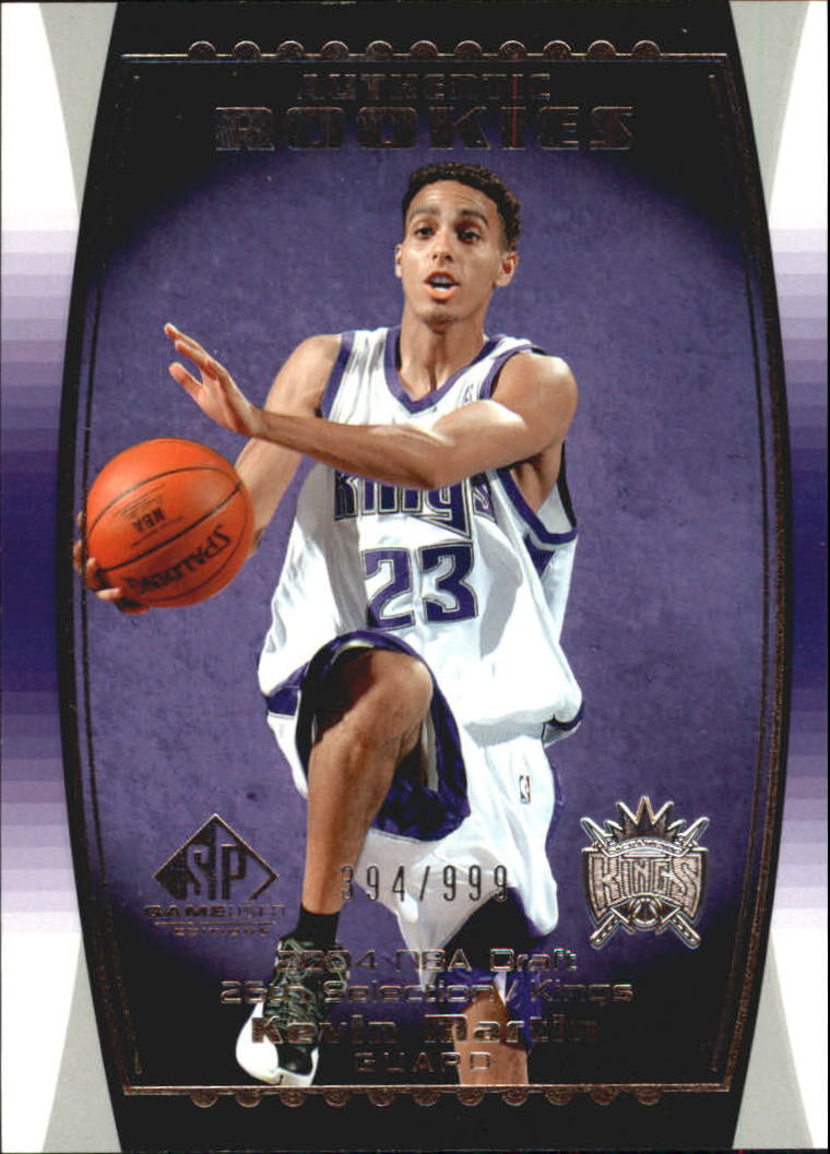 2004-05 SP Game Used #121 Kevin Martin RC