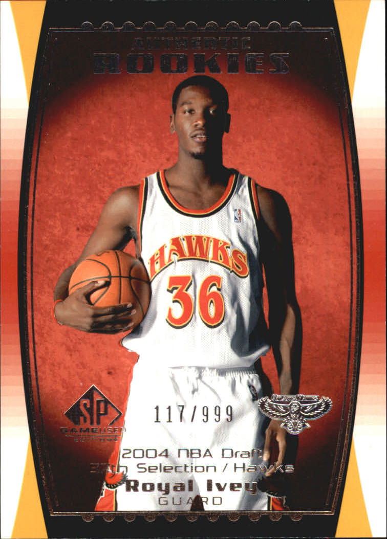2004-05 SP Game Used #128 Royal Ivey RC
