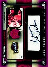 2004-05 SkyBox Fresh Ink Autographs Red #LJ Luke Jackson