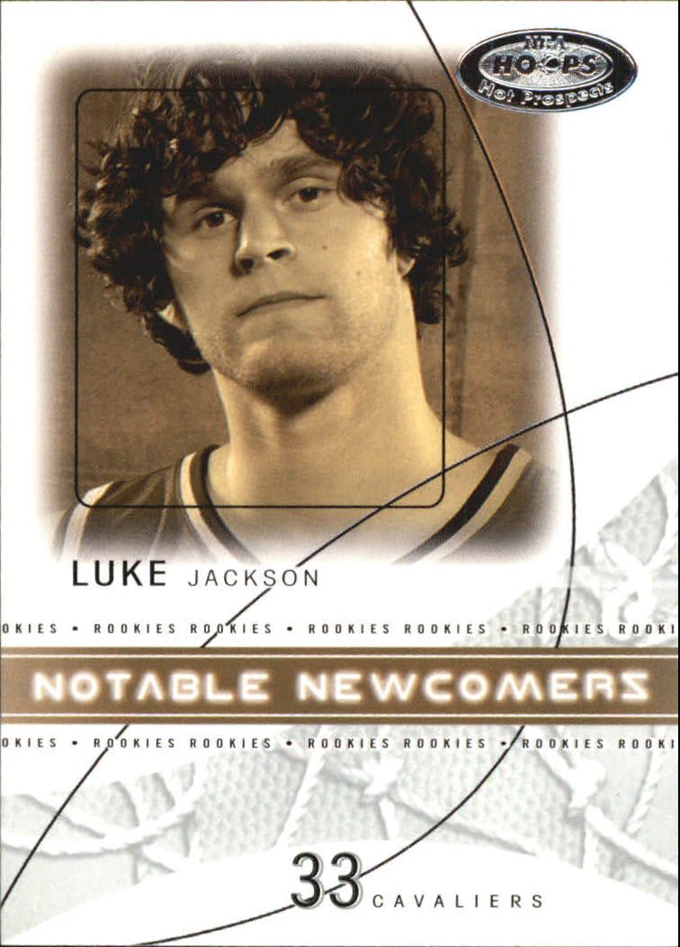 2004-05 Hoops Hot Prospects Notable Newcomers #9 Luke Jackson