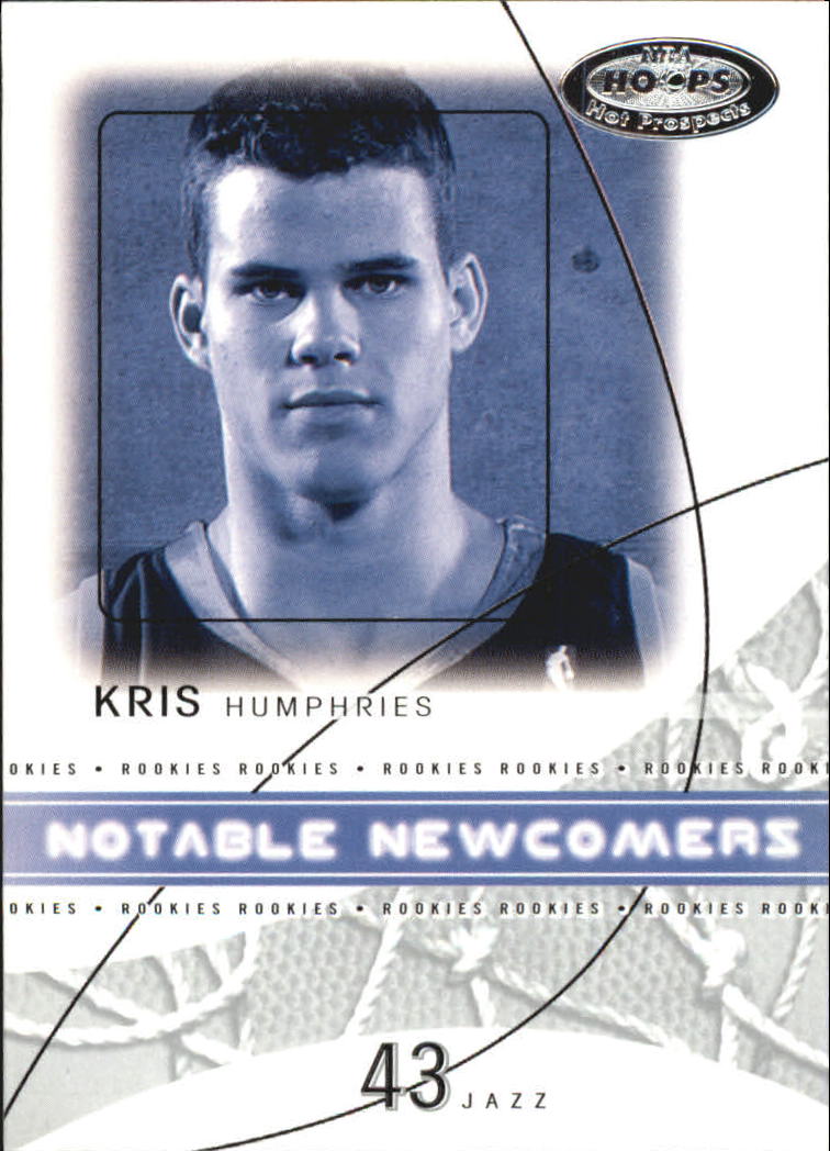 2004-05 Hoops Hot Prospects Notable Newcomers #11 Kris Humphries