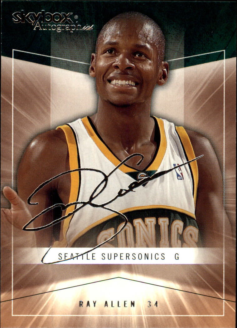 Ray Allen cards (1997-2021) Bucks Celtics Sonics Heat - Picture 220 of 349