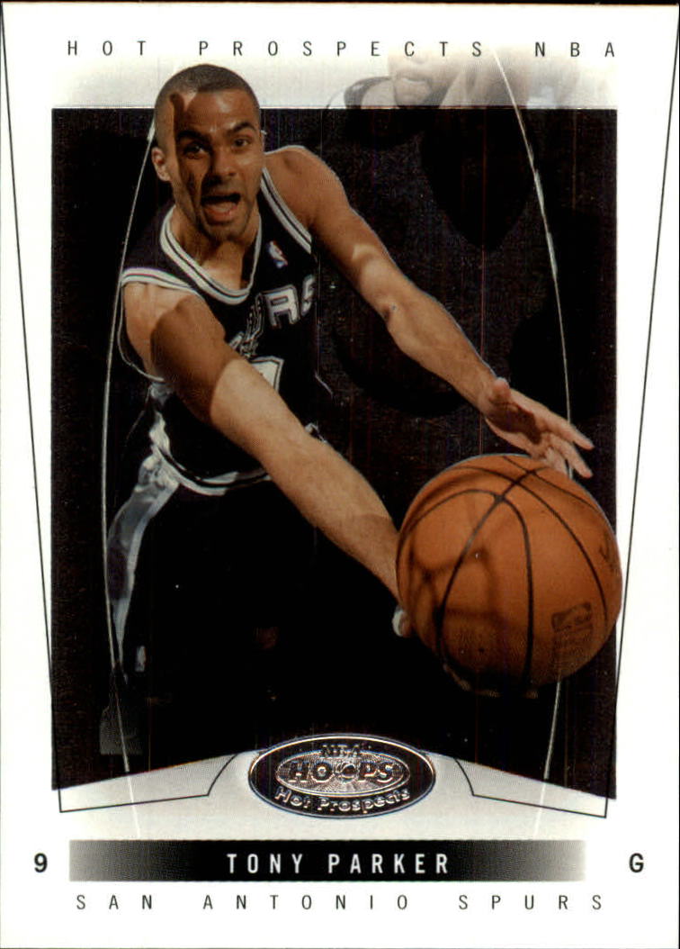 2004-05 Hoops Hot Prospects #48 Tony Parker - NM-MT - Jammin JD