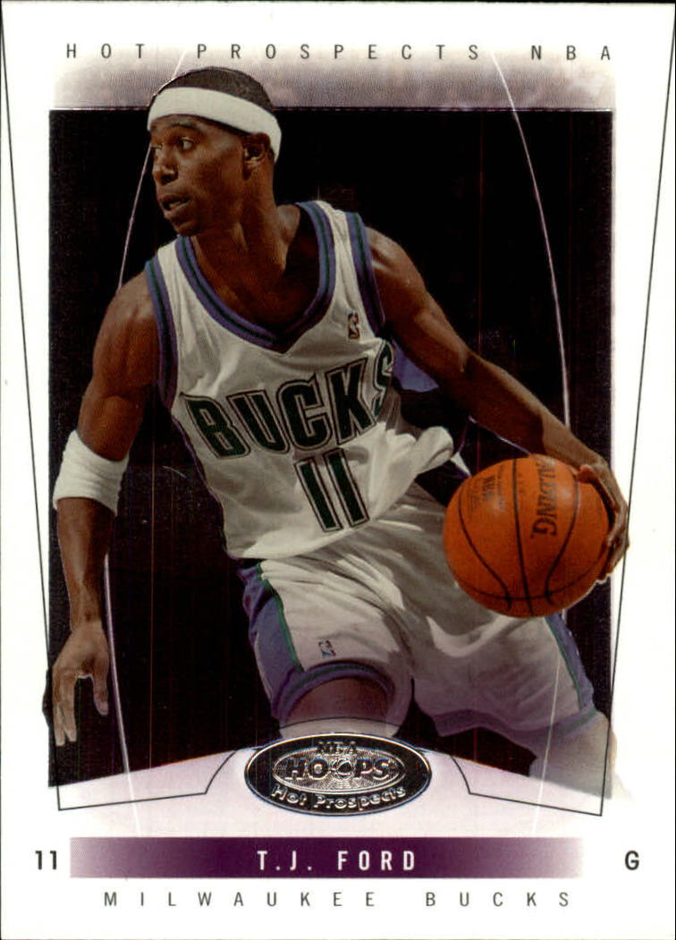 2004-05 Hoops Hot Prospects #52 T.J. Ford - NM-MT - Jim 2004-05 Hoops Hot Prospects #52 T.J. Ford - NM-MT - Jim