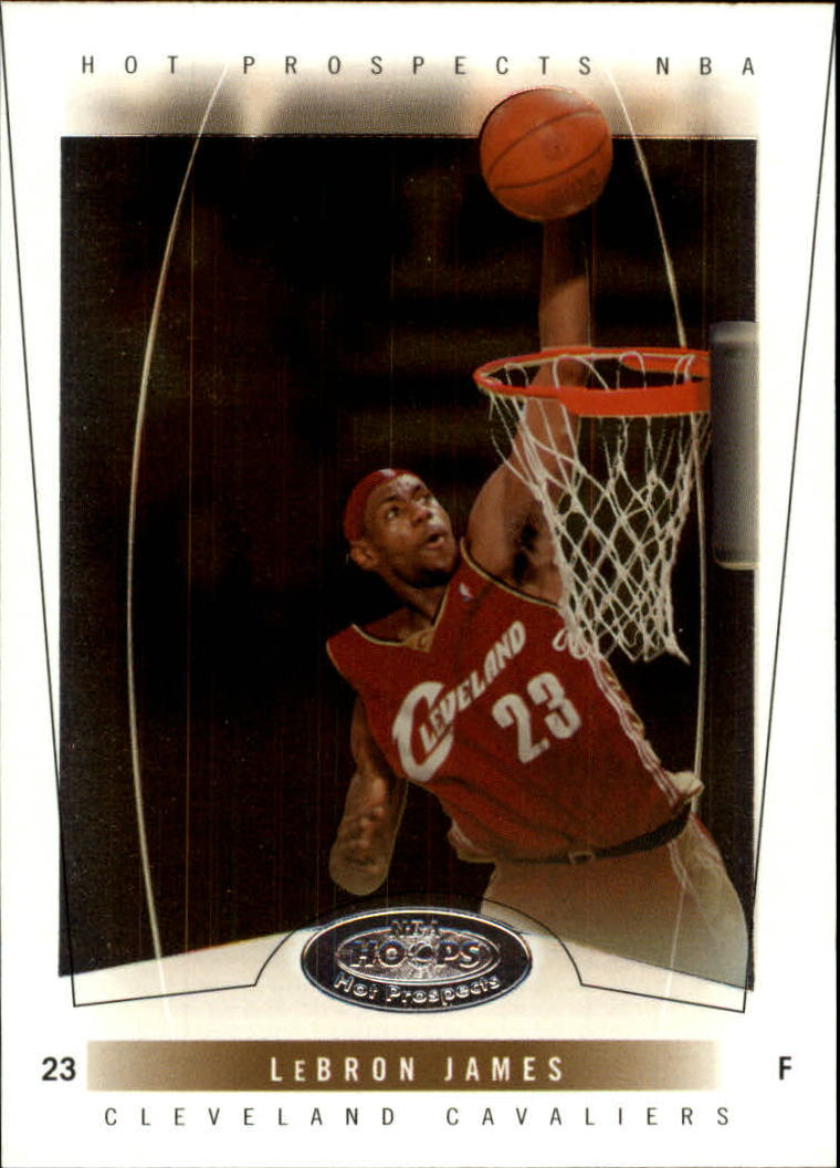 2004-05 Hoops Hot Prospects #54 LeBron James