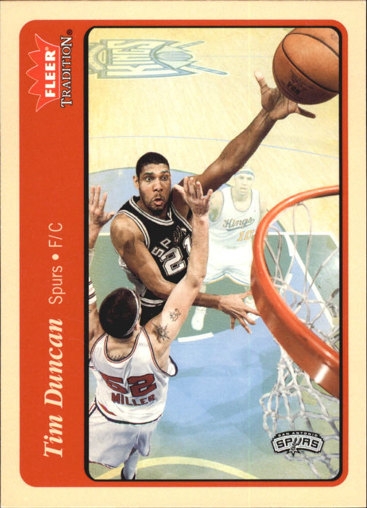 Tim Duncan cards (1998-2016) Spurs - You Choose - Bild 161 von 294