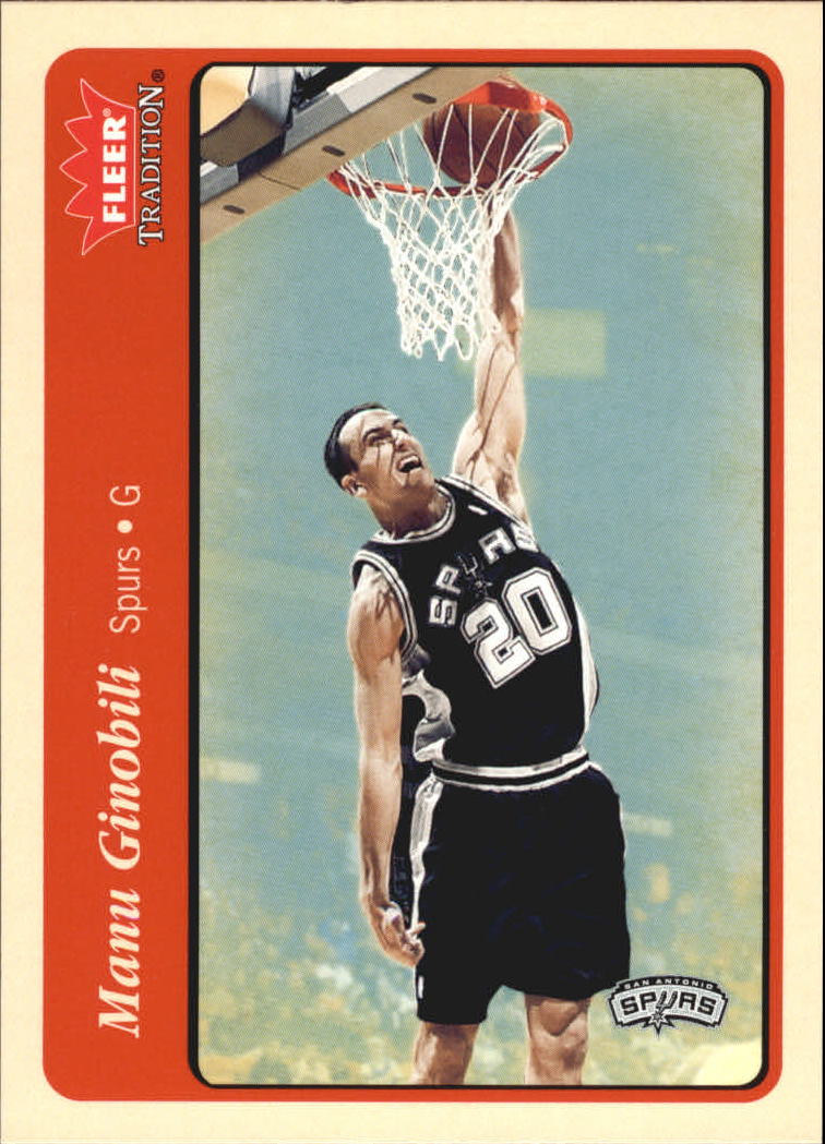 Manu Ginobili cards (2003-2018) Spurs - You Choose - Picture 23 of 163