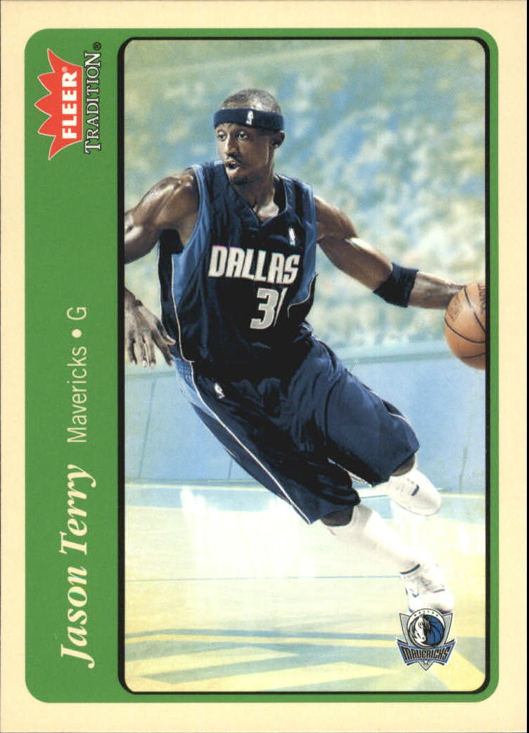 2004-05 Fleer Tradition Green Dallas Mavericks Basketball Card #150 Jason Terry | eBay
