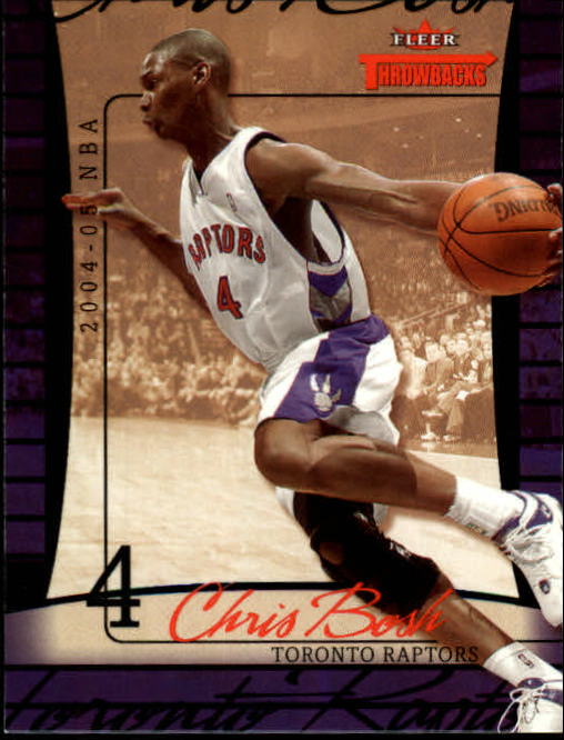 2004-05 Fleer Throwbacks #19 Chris Bosh