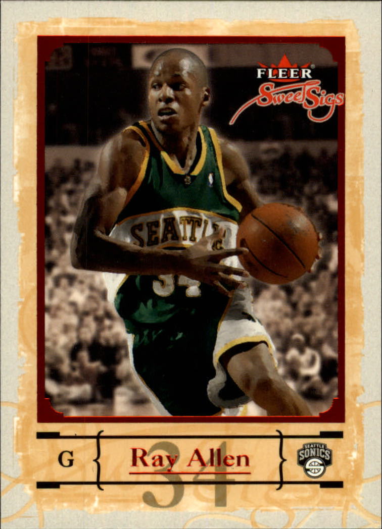 Ray Allen cards (1997-2021) Bucks Celtics Sonics Heat - Picture 214 of 349