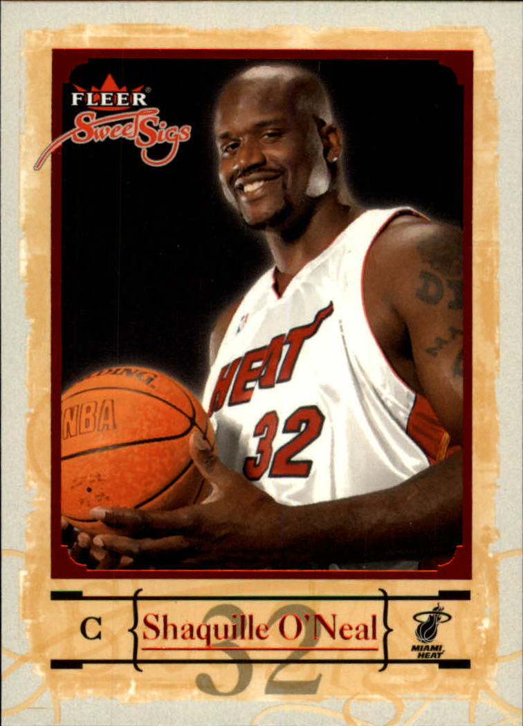 2004-05 Fleer Sweet Sigs #37 Shaquille O'Neal