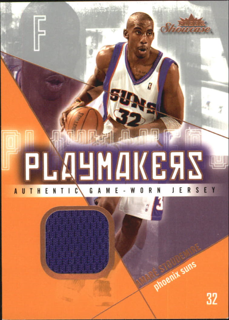 2004-05 Fleer Showcase Playmakers Jerseys #AS Amare Stoudemire