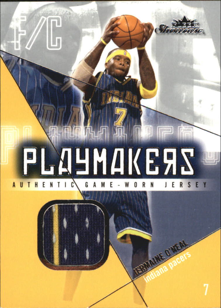 2004-05 Fleer Showcase Playmakers Jerseys 300 #JO Jermaine O'Neal