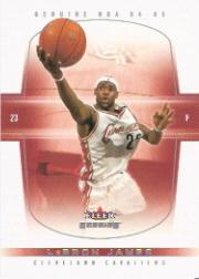 2004-05 Fleer Genuine #26 LeBron James
