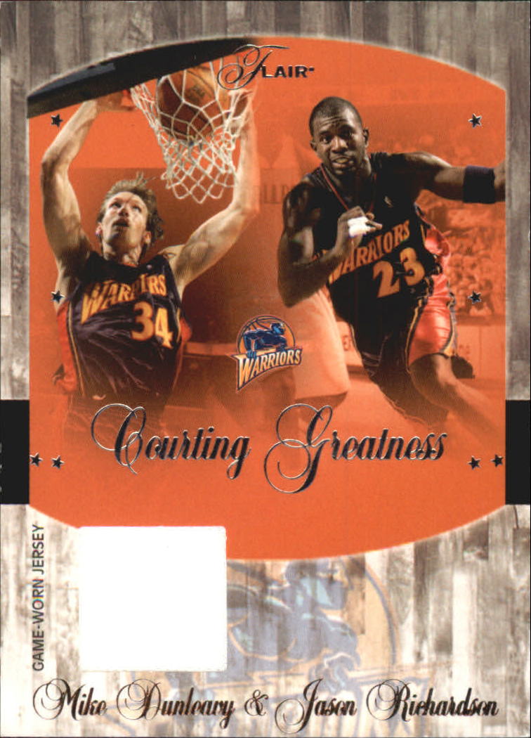 2004-05 Flair Courting Greatness Jerseys #MD Mike Dunleavy