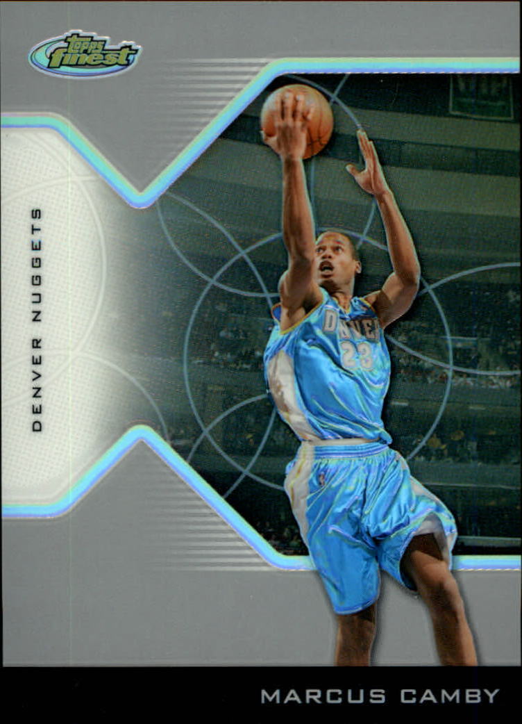 2004-05 Finest Refractors #27 Marcus Camby