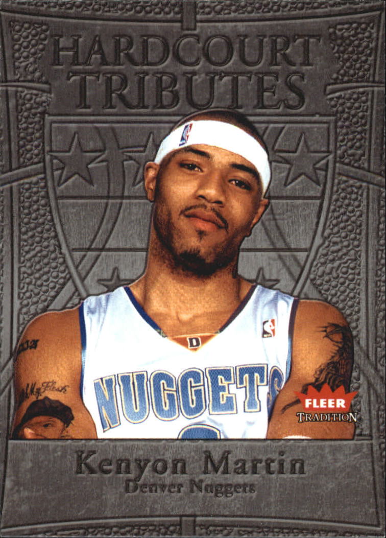 2004-05 Fleer Tradition Hardcourt Tributes #4 Kenyon Martin