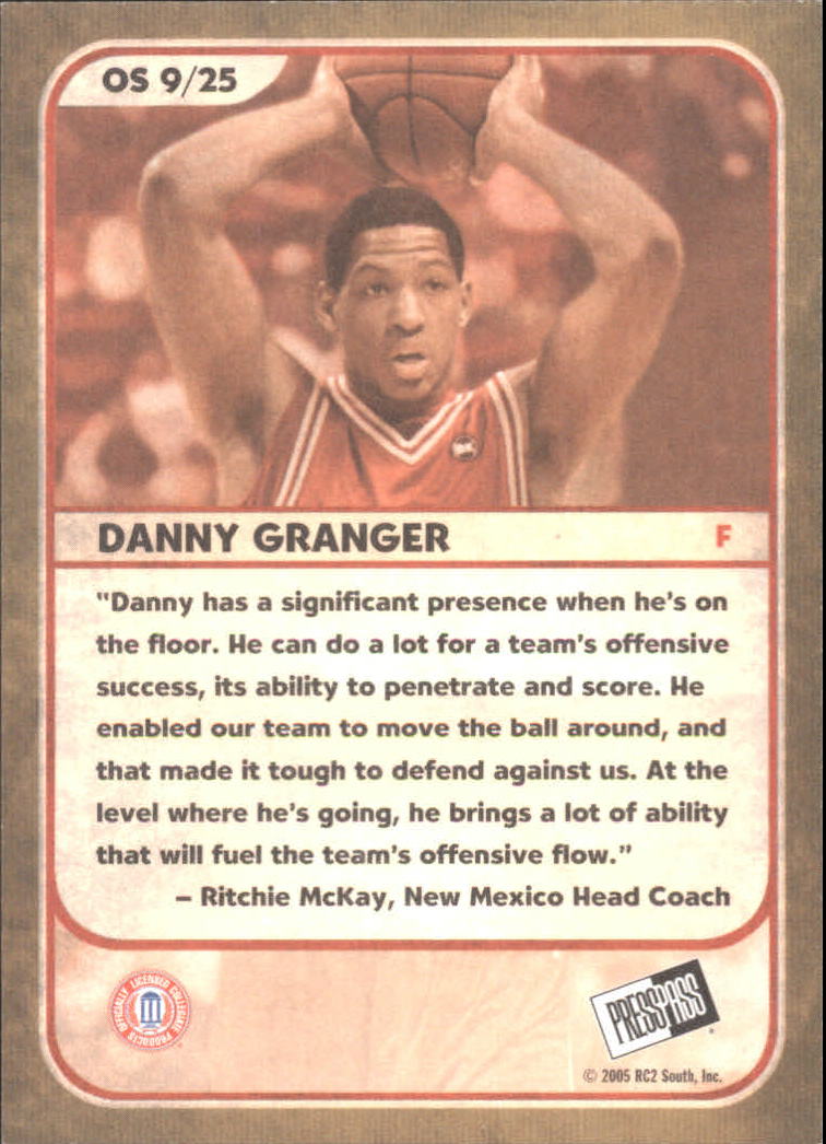 2005 Press Pass Basketball "Old School" Insert Cards - Picture 19 of 51