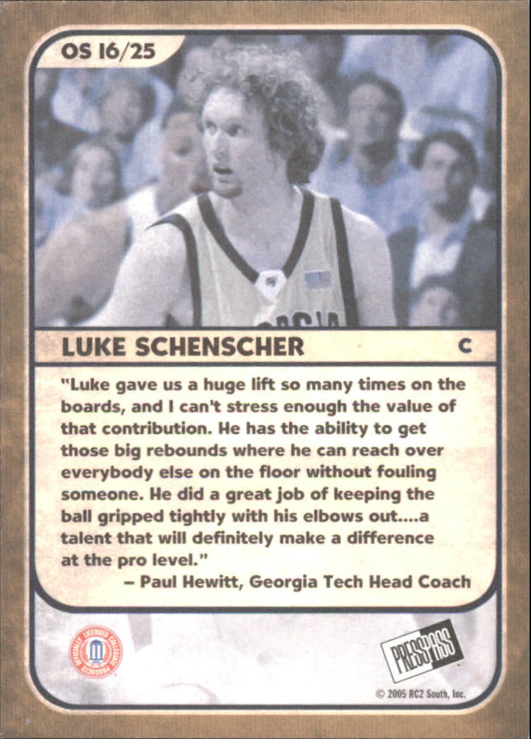 2005 Press Pass Basketball "Old School" Insert Cards - Picture 33 of 51