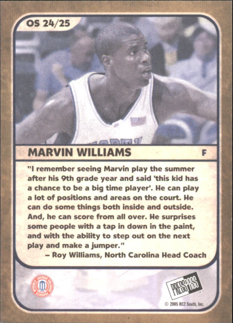 2005 Press Pass Basketball "Old School" Insert Cards - Picture 49 of 51