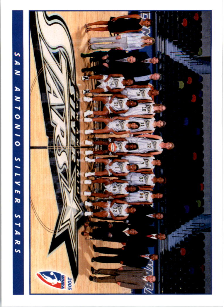 2005 WNBA #29 San Antonio Silver Stars TC