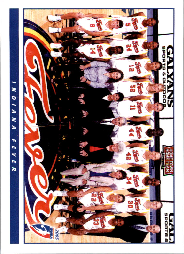 2005 WNBA #37 Indiana Fever TC