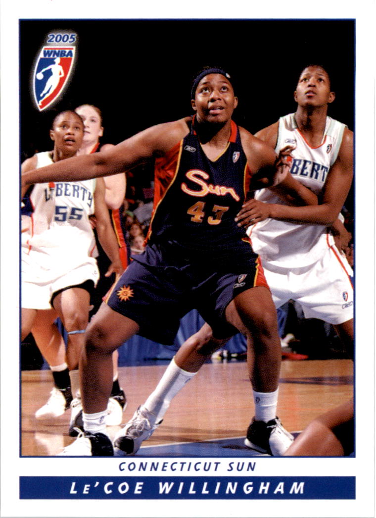 2005 WNBA #62 Le'Coe Willingham RC