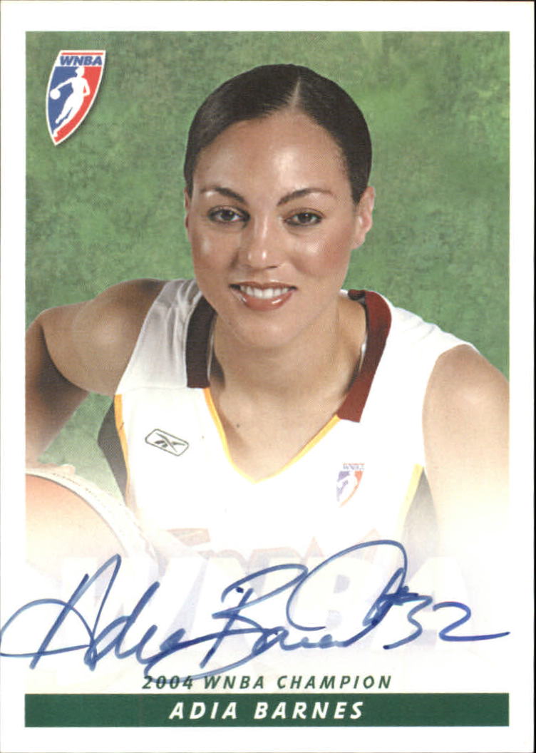 2005 WNBA Autographs #AB Adia Barnes Trophy