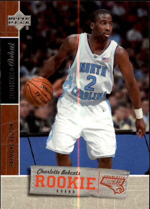 Charlotte Bobcats: Raymond Felton Rookie 2005/06 White Reebok