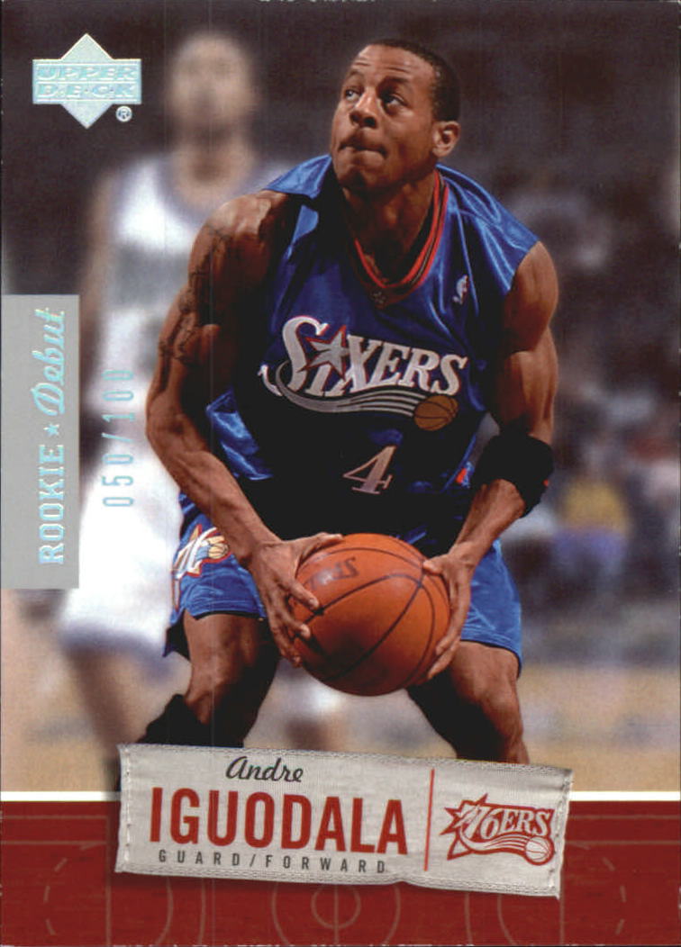 abcオーダーページ 2005-06 Upper Deck Rookie Debut Silver #70 Andre Iguodala