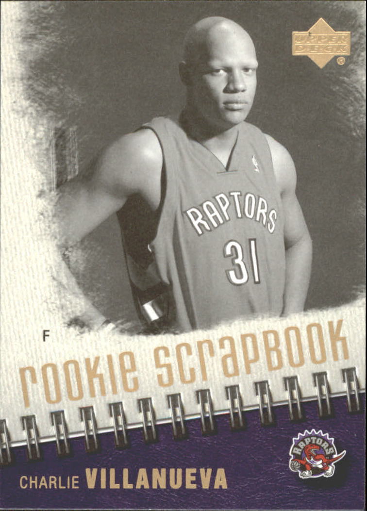 2005-06 Upper Deck Rookie Scrapbook #5 Charlie Villanueva