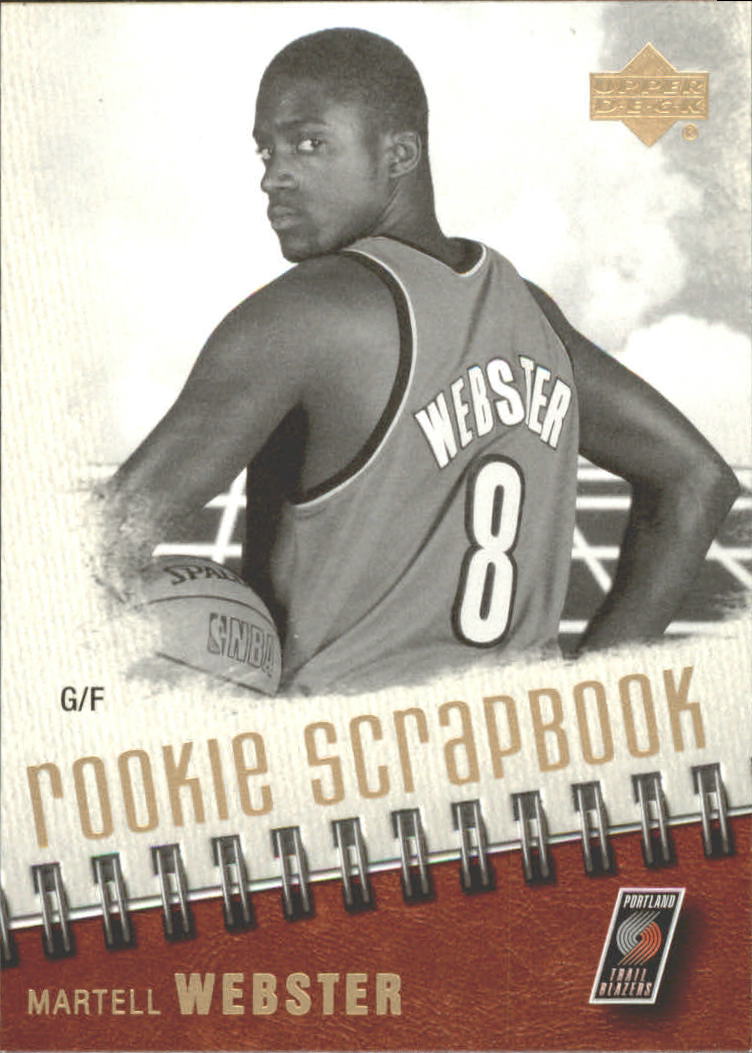 2005-06 Upper Deck Rookie Scrapbook #21 Martell Webster