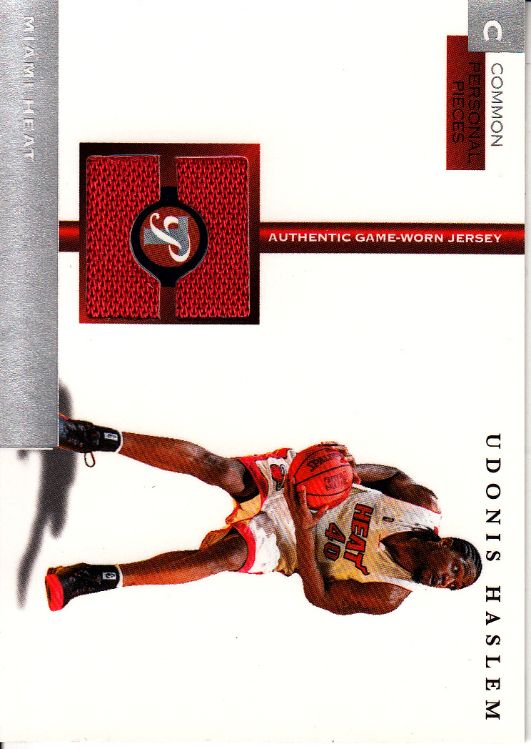 2005-06 Topps Pristine Personal Pieces #CUH Udonis Haslem C