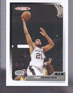 Tim Duncan cards (1998-2016) Spurs - You Choose - Bild 184 von 294